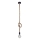 Lampadario a sospensione con filo ROPE 1xE27/12W/230V