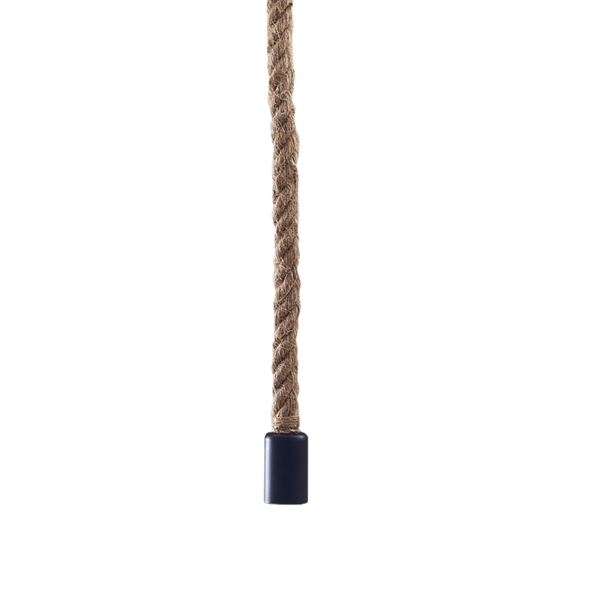 Lampadario a sospensione con filo ROPE 1xE27/12W/230V