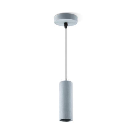 Lampadario a sospensione con filo SAGA 1xE27/40W/230V grigio