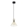 Lampadario a sospensione con filo SAHARA 1xE27/60W/230V diametro 23 cm