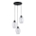 Lampadario a sospensione con filo SEBO 3xE27/15W/230V