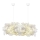 Lampadario a sospensione con filo SERENE 1xE27/40W/230V bianco
