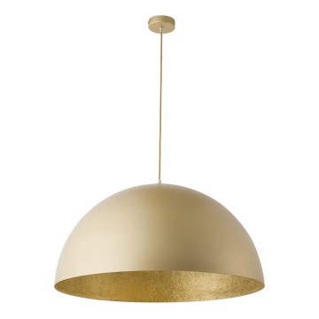 Lampadario a sospensione con filo SFERA 1xE27/60W/230V diametro 35 cm oro