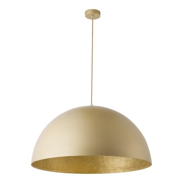 Lampadario a sospensione con filo SFERA 1xE27/60W/230V diametro 50 cm oro