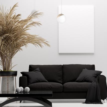 Lampadario a sospensione con filo SFERA WOOD 1xE14/40W/230V