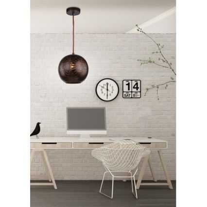 Lampadario a sospensione con filo SFINKS 1xE27/60W/230V