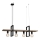 Lampadario a sospensione con filo SHELF 4xE27/60W/230V