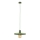 Lampadario a sospensione con filo SILA 1xE27/15W/230V diametro 30 cm verde