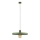 Lampadario a sospensione con filo SILA 1xE27/15W/230V diametro 40 cm verde