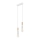 Lampadario a sospensione con filo SIMON 2xE27/60W/230V bianco/faggio