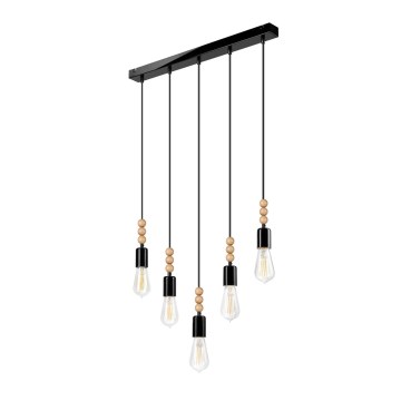 Lampadario a sospensione con filo SIMON 5xE27/60W/230V - FSC certificato