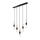 Lampadario a sospensione con filo SIMON 5xE27/60W/230V