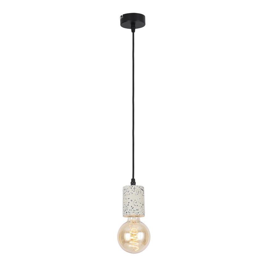 Lampadario a sospensione con filo SIMPLY 1xE27/15W/230V calcestruzzo