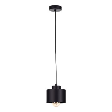 Lampadario a sospensione con filo SIMPLY BLACK 1xE27/60W/230V