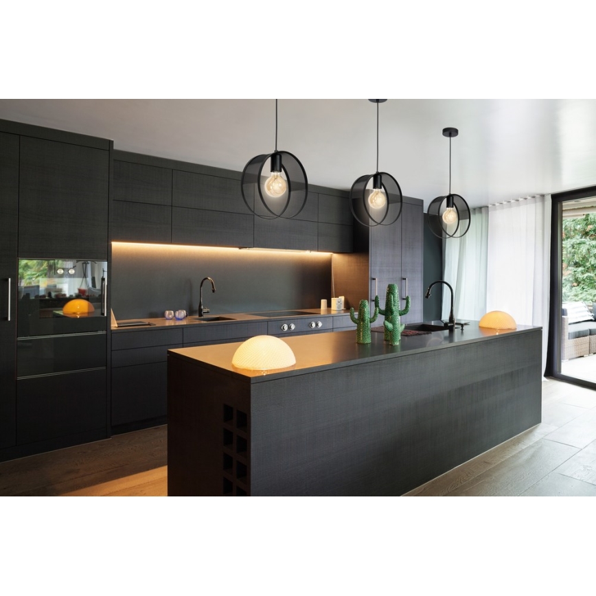 Lampadario a sospensione con filo SINER 1xE27/60W/230V