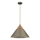 Lampadario a sospensione con filo SINGLE 1xE27/15W/230V ottone/faggio