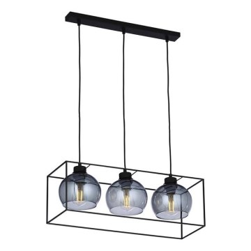 Lampadario a sospensione con filo SION 3xE27/15W/230V