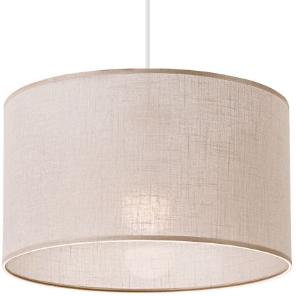 Lampadario a sospensione con filo SIRJA 1xE27/60W/230V beige