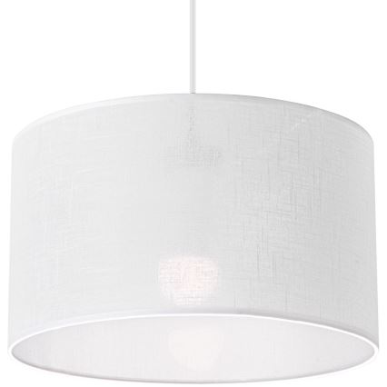 Lampadario a sospensione con filo SIRJA 1xE27/60W/230V bianco