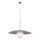 Lampadario a sospensione con filo SLATE 1xE27/15W/230V diametro 65 cm beige