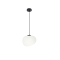 Lampadario a sospensione con filo STONES 1xE27/40W/230V diametro 20 cm