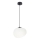 Lampadario a sospensione con filo STONES 1xE27/40W/230V diametro 20 cm