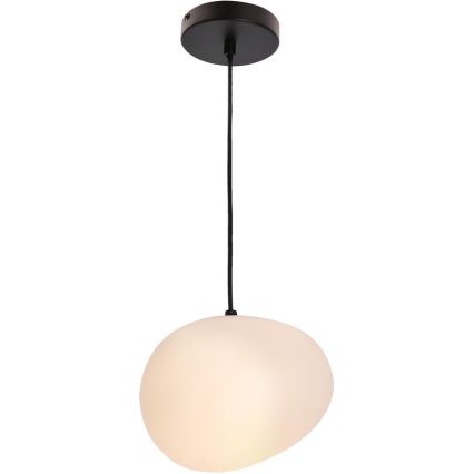 Lampadario a sospensione con filo STONES 1xE27/40W/230V diametro 20 cm