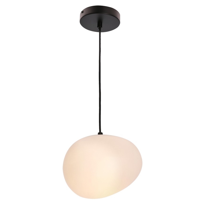 Lampadario a sospensione con filo STONES 1xE27/40W/230V diametro 20 cm