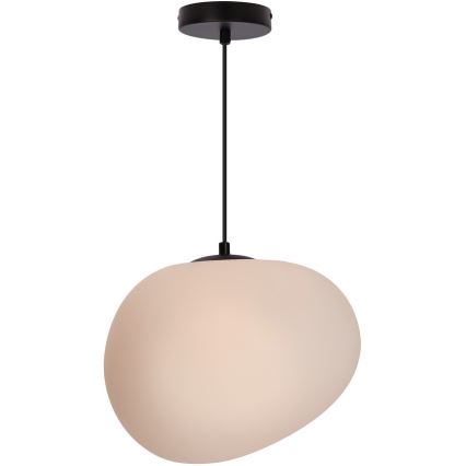 Lampadario a sospensione con filo STONES 1xE27/40W/230V diametro 30 cm