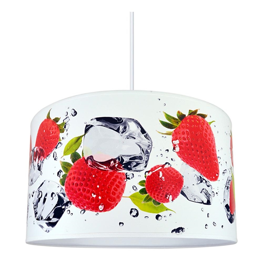 Lampadario a sospensione con filo STRAWBERRIES 1xE27/60W/230V