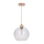 Lampadario a sospensione con filo SVEA 1xE27/60W/230V Betulla