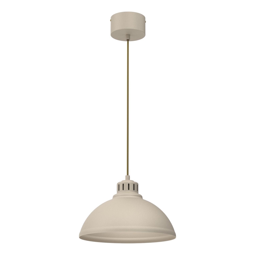 Lampadario a sospensione con filo SVEN 1xE27/15W/230V beige