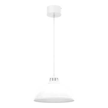 Lampadario a sospensione con filo SVEN 1xE27/15W/230V bianco