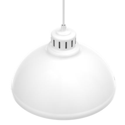 Lampadario a sospensione con filo SVEN 1xE27/15W/230V bianco