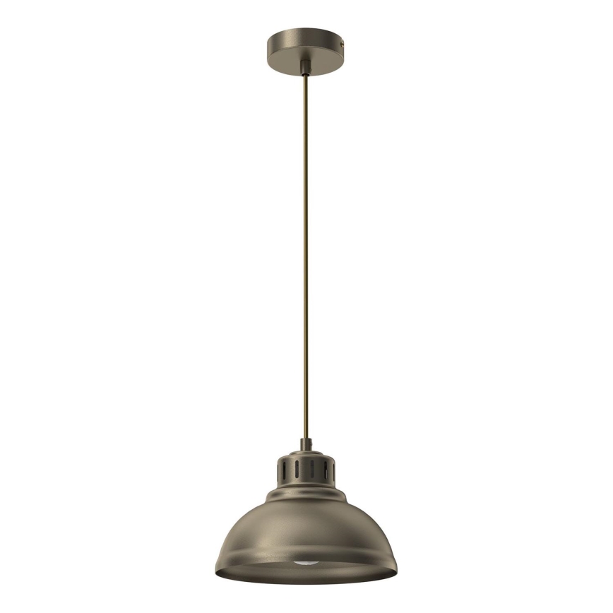 Lampadario a sospensione con filo SVEN 1xE27/15W/230V ottone