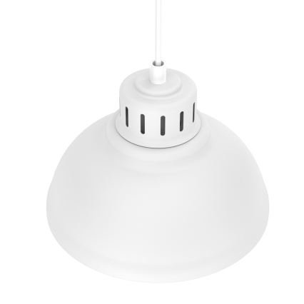 Lampadario a sospensione con filo SVEN 4xE27/15W/230V bianco