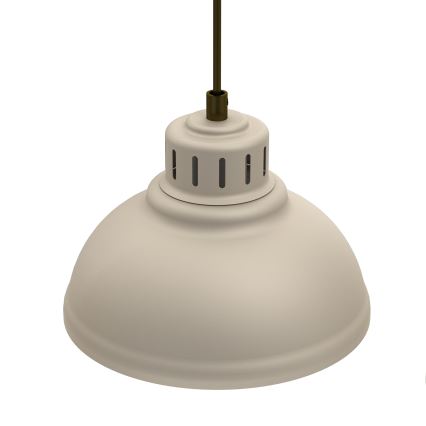 Lampadario a sospensione con filo SVEN 5xE27/15W/230V beige