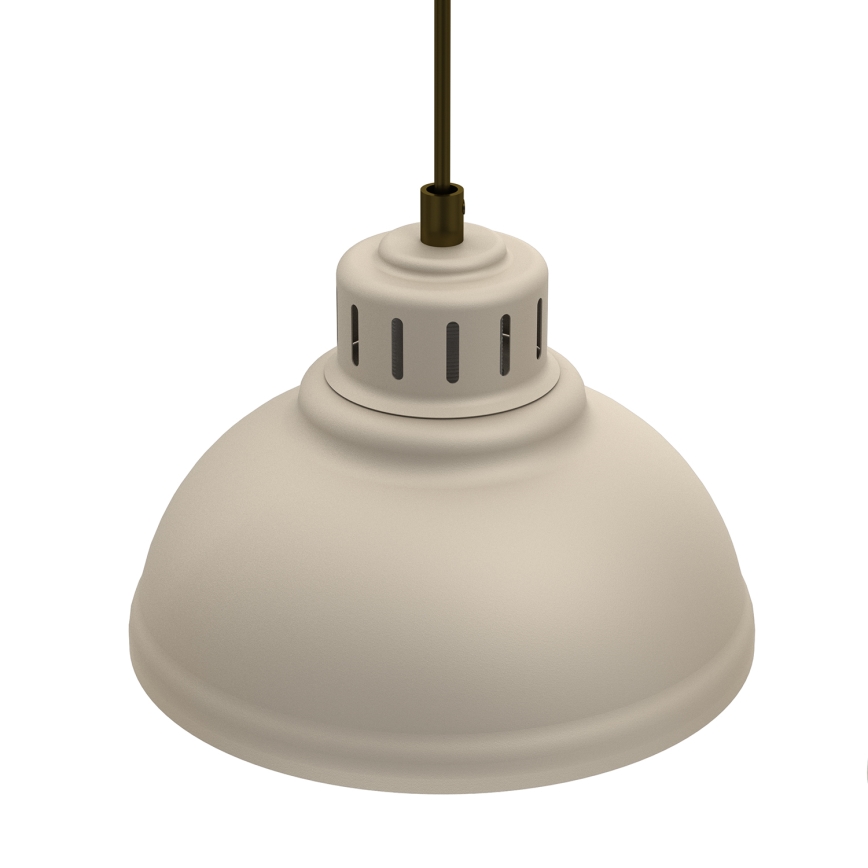 Lampadario a sospensione con filo SVEN 5xE27/15W/230V beige