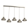 Lampadario a sospensione con filo SVEN 5xE27/15W/230V ottone