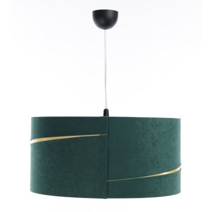 Lampadario a sospensione con filo SWING 1xE27/60W/230V verde/oro