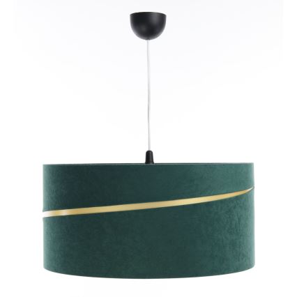 Lampadario a sospensione con filo SWING 1xE27/60W/230V verde/oro