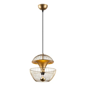 Lampadario a sospensione con filo TELMANDER 1xE27/40W/230V oro