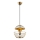 Lampadario a sospensione con filo TELMANDER 1xE27/40W/230V oro