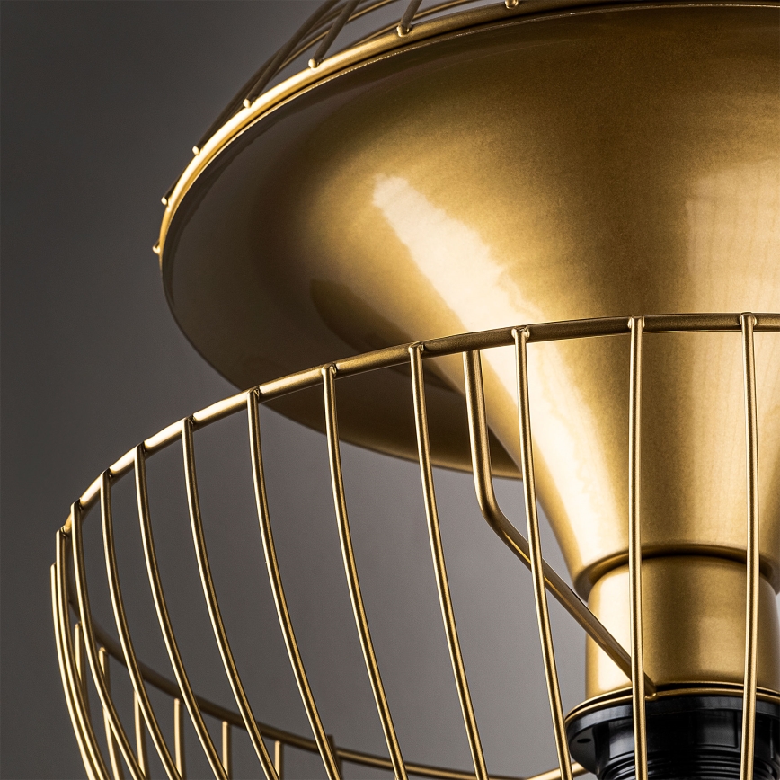 Lampadario a sospensione con filo TELMANDER 1xE27/40W/230V oro