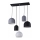 Lampadario a sospensione con filo TEMPRE 5xE27/60W/230V