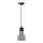 Lampadario a sospensione con filo TERRAZZO 1xE27/60W/230V diametro 12 cm grigio