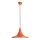 Lampadario a sospensione con filo TOM 1xE27/40W/230V arancione