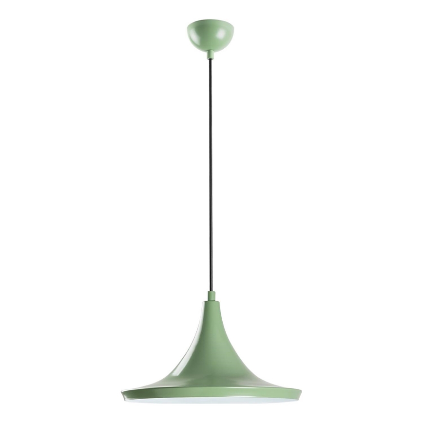 Lampadario a sospensione con filo TOM 1xE27/40W/230V verde