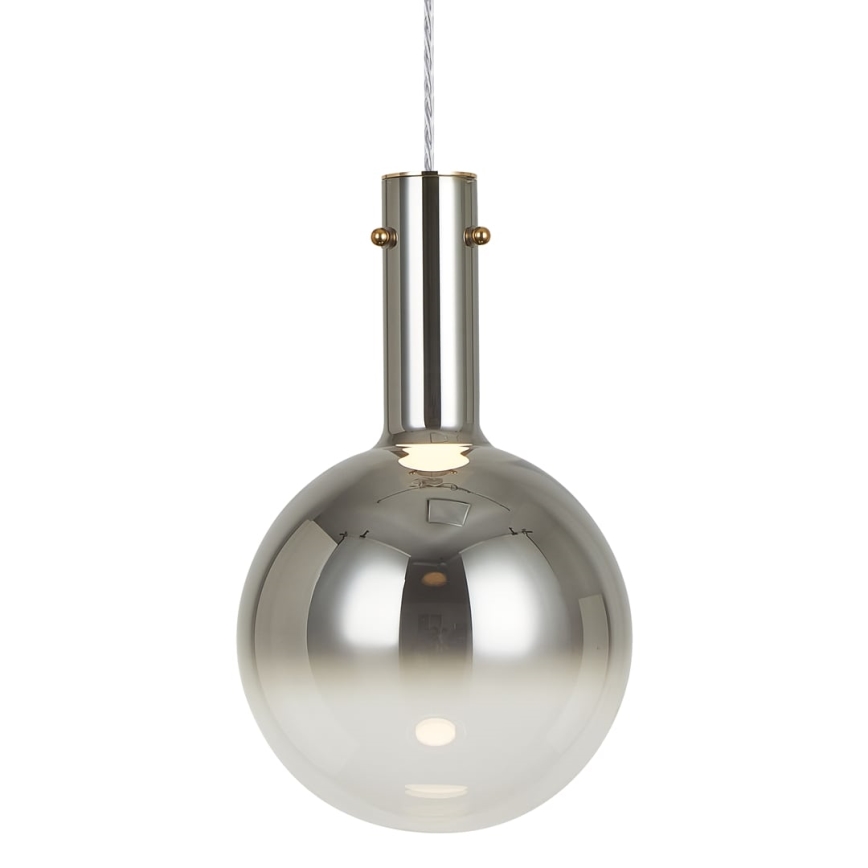 Lampadario a sospensione con filo TORONTO 1xGU10/8W/230V cromo lucido