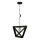 Lampadario a sospensione con filo TRIGONON 1xE27/60W/230V faggio